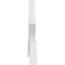 Ekena Millwork Vanguard Architectural Grade PVC Gable Bracket, 96"W x 20"H x 2"D x 4"F, 5/12 Pitch GBP096X20X0204VAN00 - alternate 5